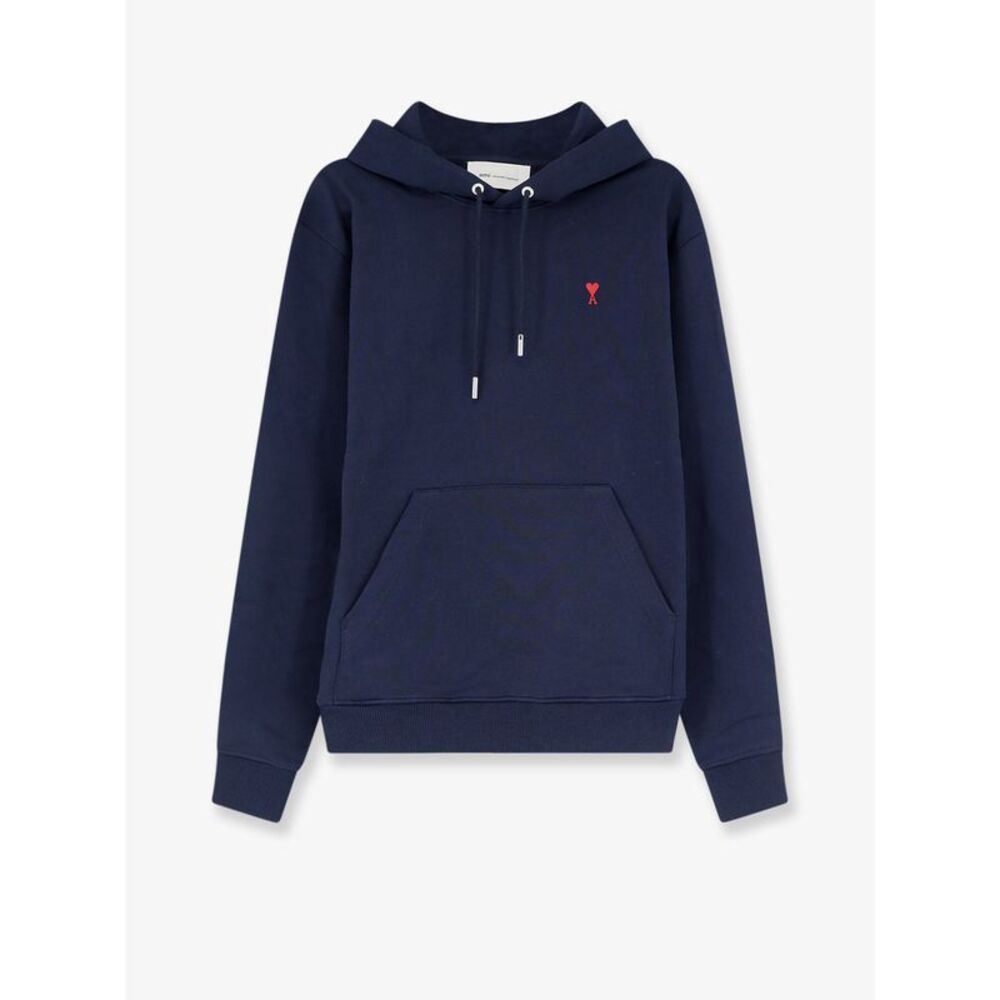 Ami Paris Men Hooded Cotton Sweatshirt